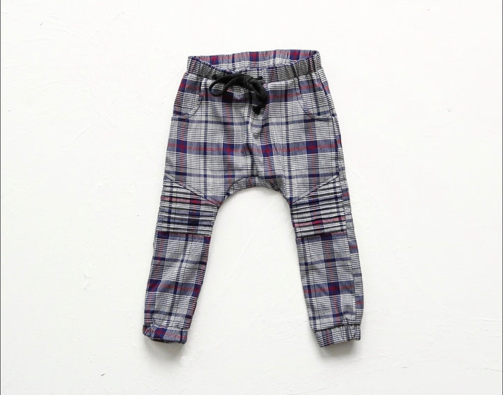 Plaid purple harems