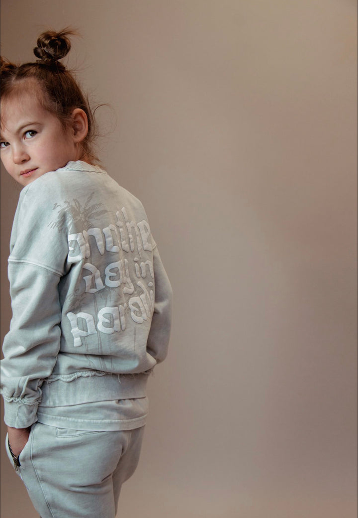 PARADISE SWEATSHIRT - ACID WASH GREY