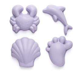 Scrunch Footprint Moulds -Lavender