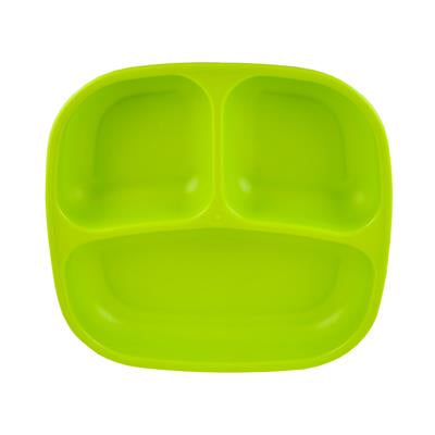 Re-Play Divided Plate - Green