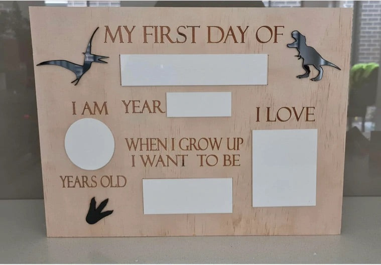 Last Day Of Board Dinosaur