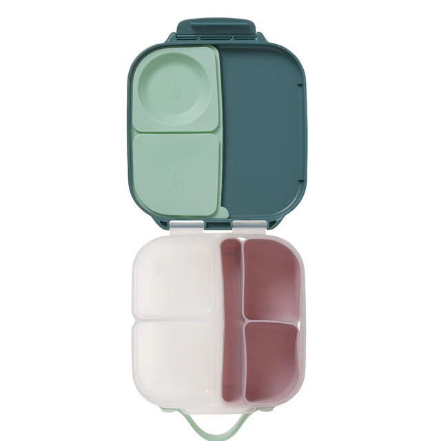 silicone bento tray- mini lunchbox - ocean