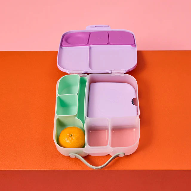 silicone bento tray - lunchbox - forest