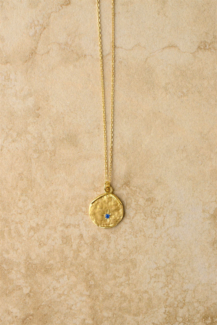 Sarina Necklace Indigo and Wolfe