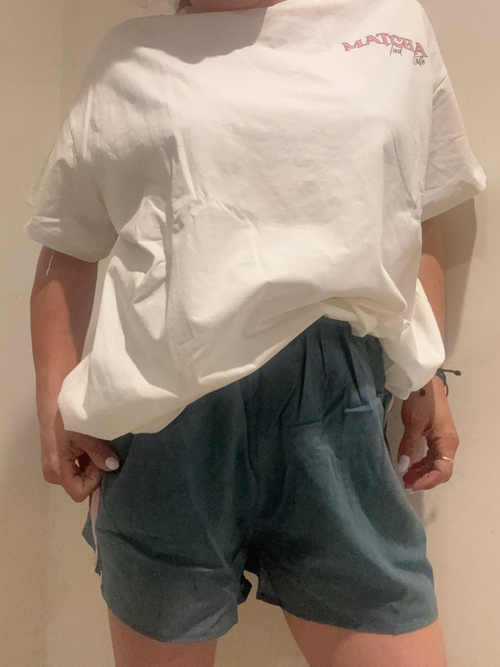 Matcha Boxy Tee
