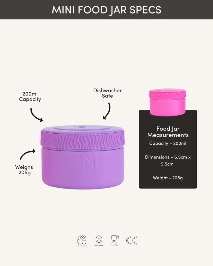 MontiiCo Insulated Mini Food Jar Calypso