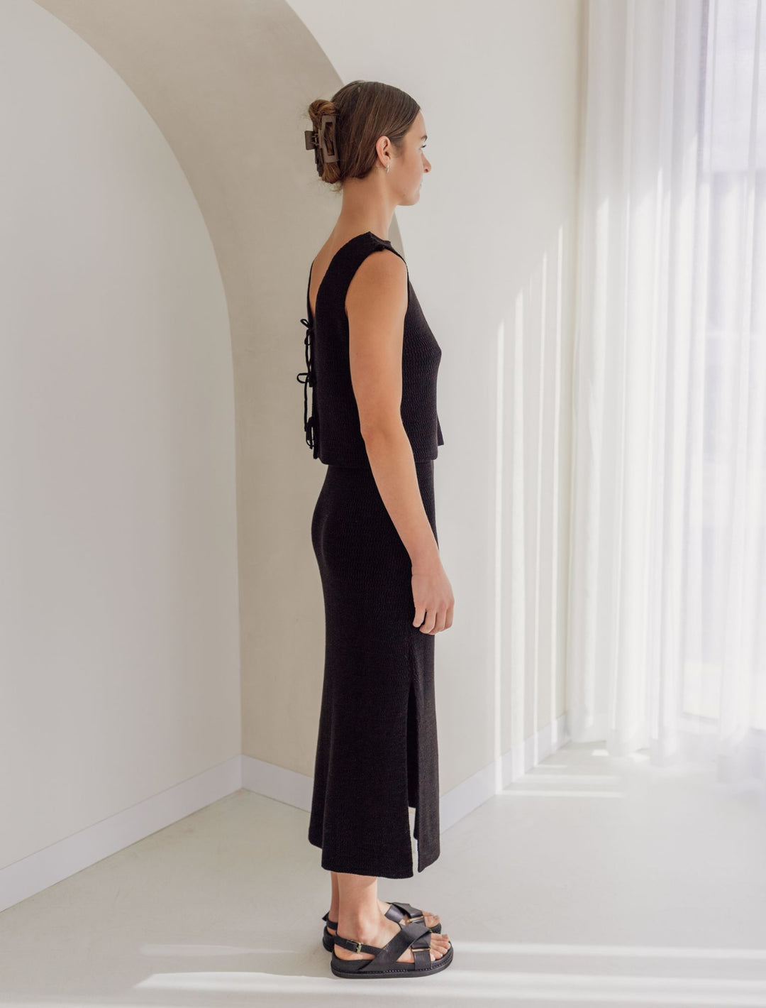 KNIT SINGLET | ONYX (WOMEN'S) by Ziggy Lou