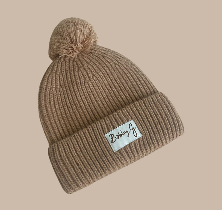Pom Pom Beanie - Rusty -  Bobby G