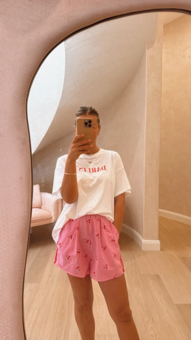 Cherry Racer Shorts