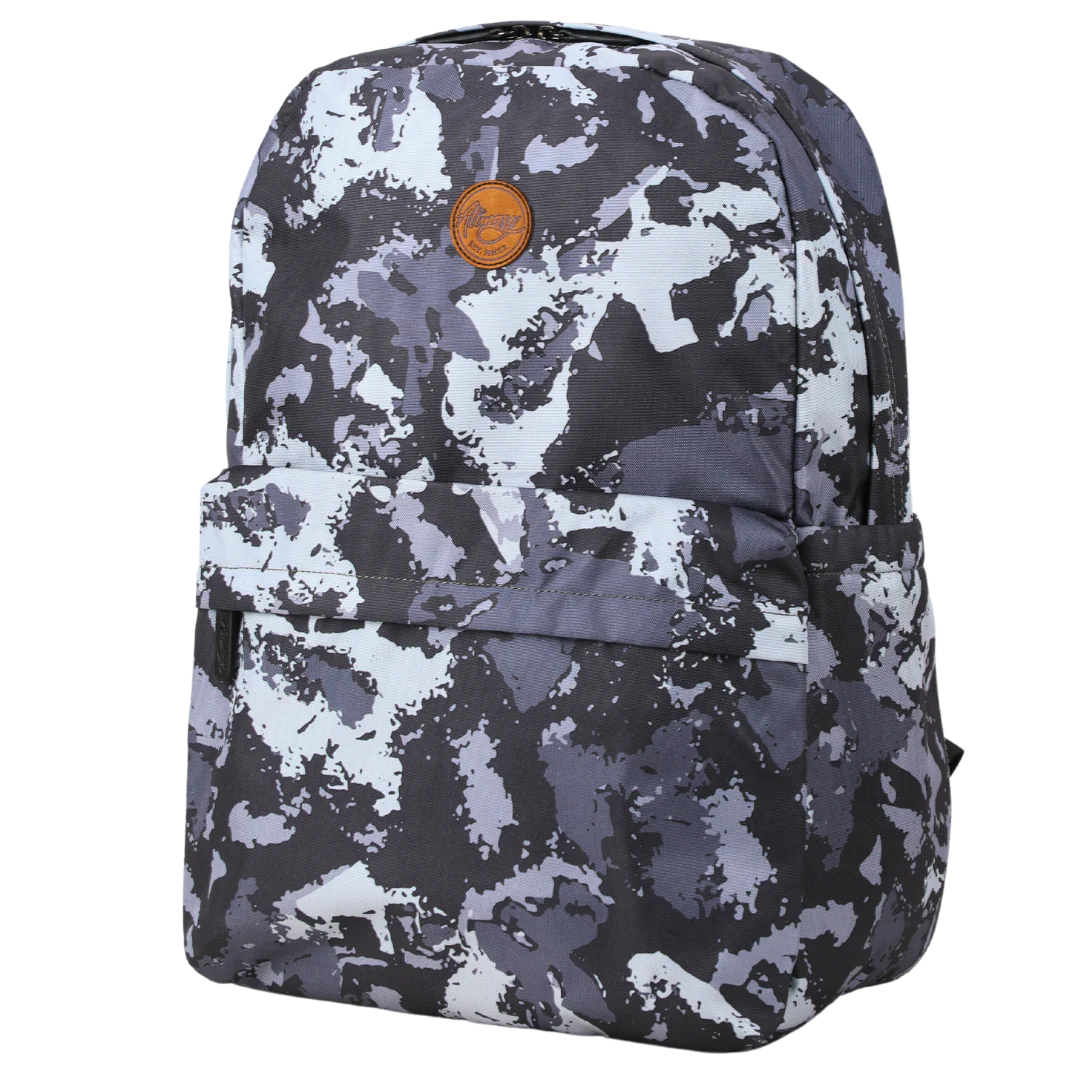 BLACK & GREY CAMO EVOLVE BACKPACK - Alimasy