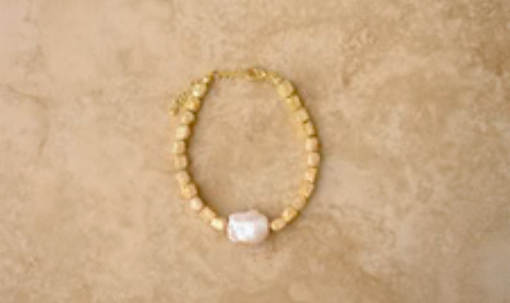Agnes Bracelet Indigo and Wolfe