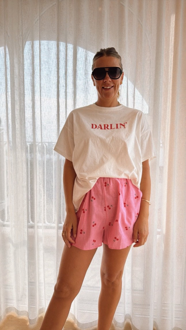 Cherry Racer Shorts