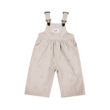 Woven Cotton Soll Overalls - Beige by Soll The Label