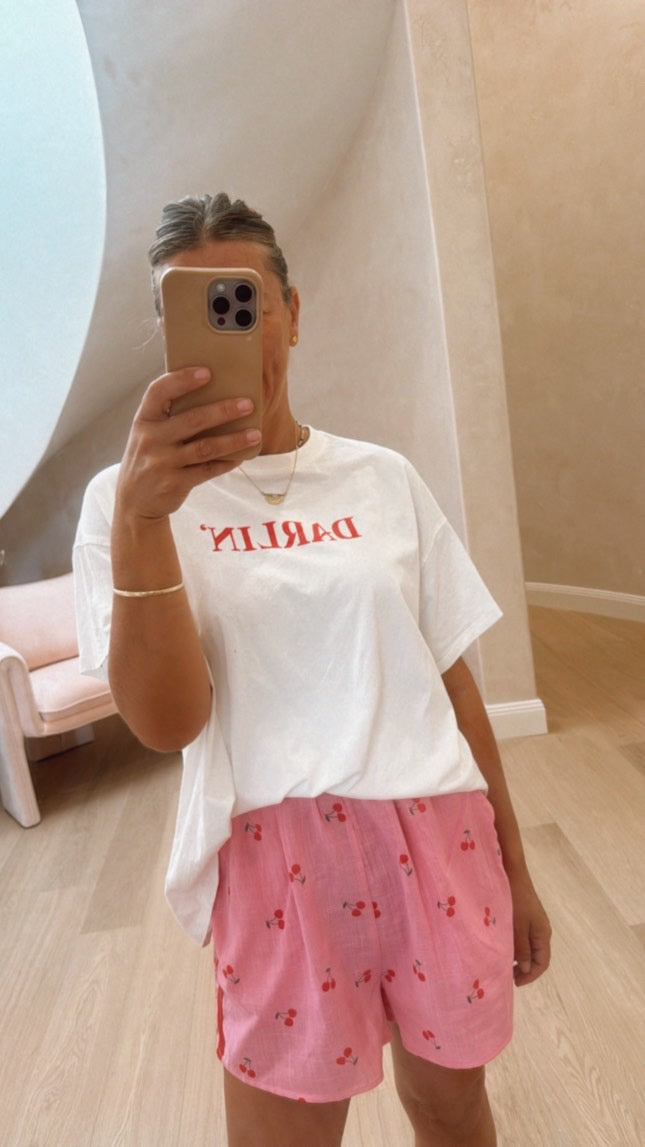 Cherry Racer Shorts