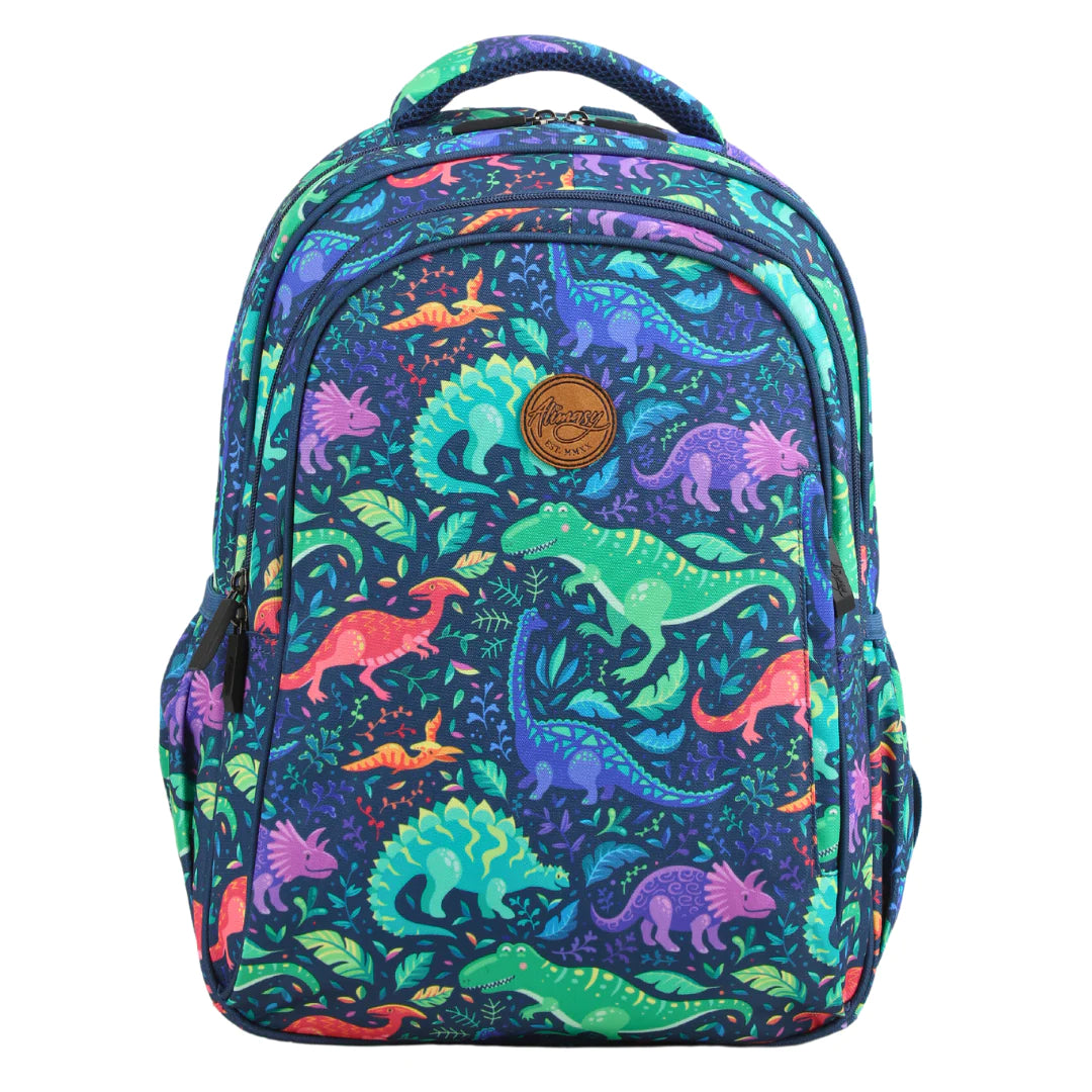 DINOSAURS MIDSIZE KIDS BACKPACK - Alimasy