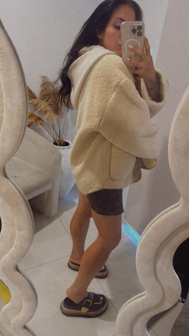 Cleo Fleece Lined Corduroy Jacket
