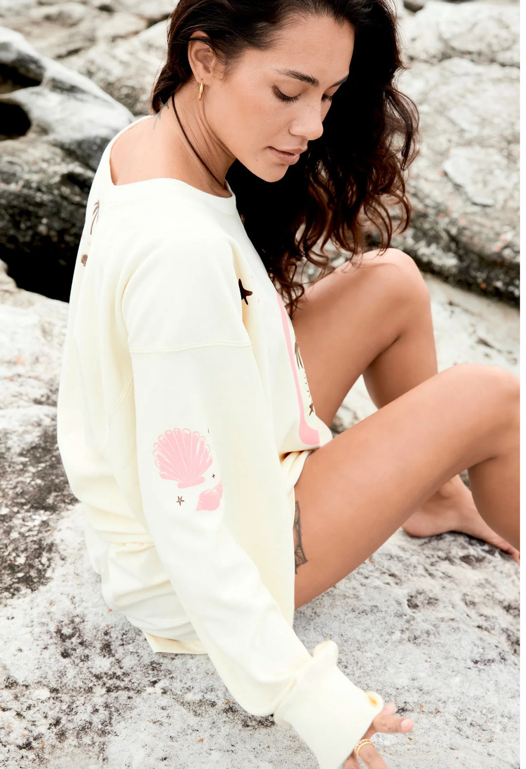Mermaid Sweater By Indigo & Wolfe