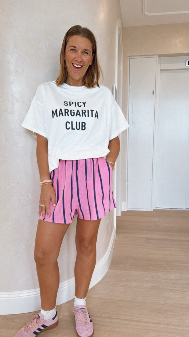 Margi Striped Racer Shorts