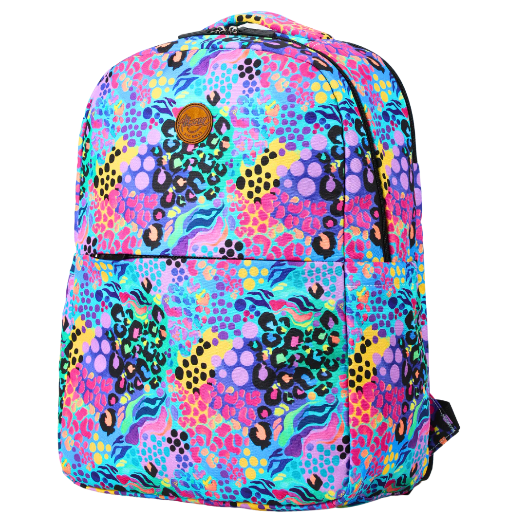 ELECTRIC LEOPARD LAPTOP BACKPACK - Alimasy