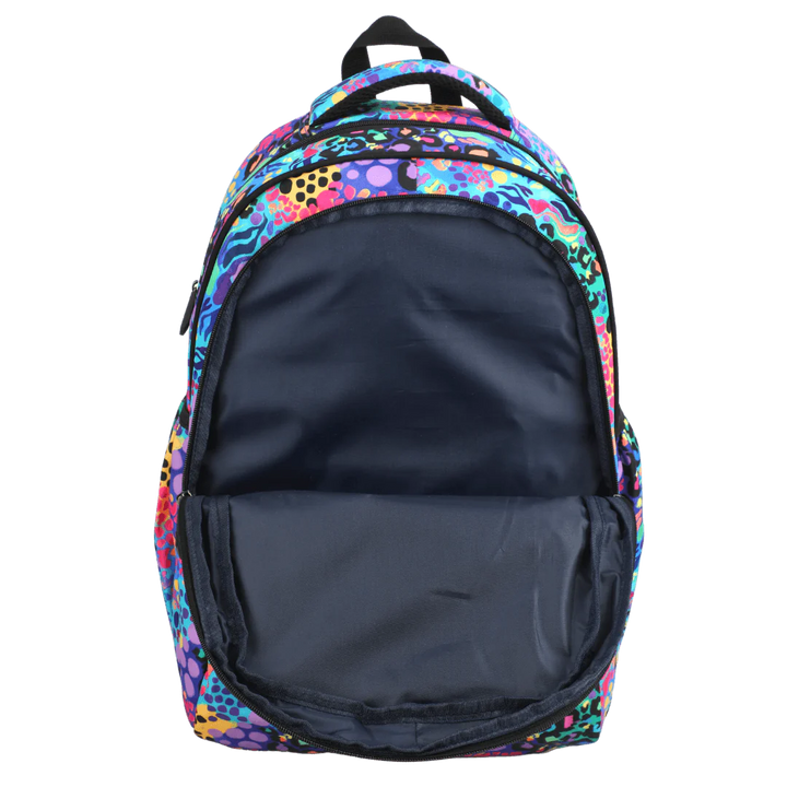 ELECTRIC LEOPARD LARGE SCHOOL BACKPACK - Alimasy