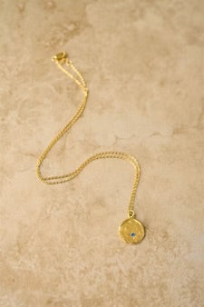 Sarina Necklace Indigo and Wolfe