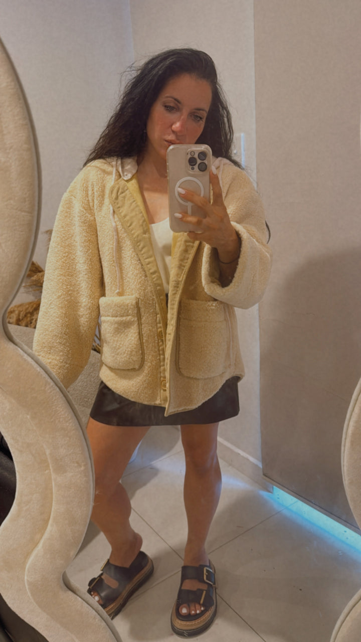 Cleo Fleece Lined Corduroy Jacket