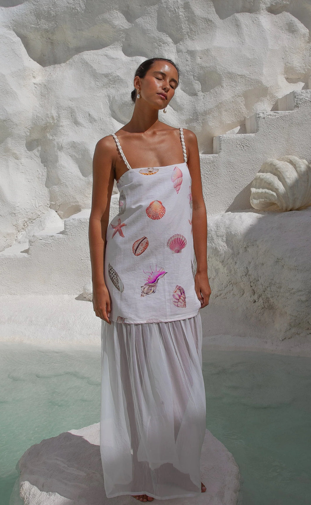 Mira Shell Dress - Palm Collective