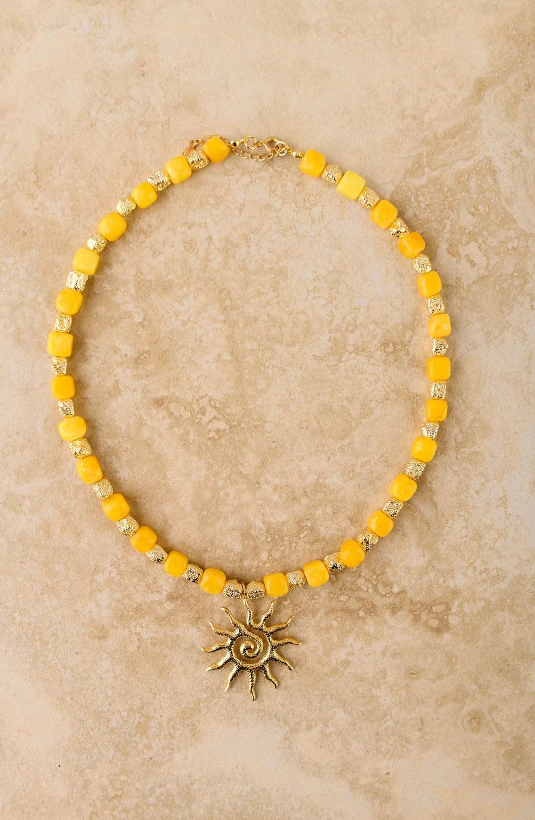 LIORA Necklace Indigo and Wolfe
