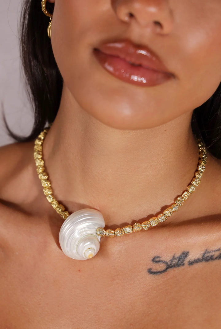 THALASSA necklace by Indigo and Wolfe