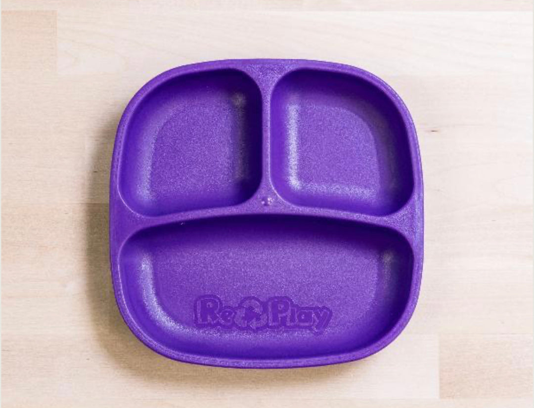 Re-Play Divided Plate  - Amethyst