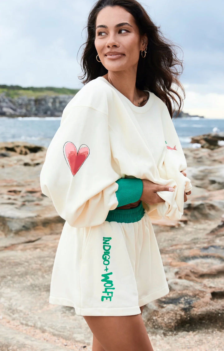 Love Lobster Sweater By Indigo & Wolfe