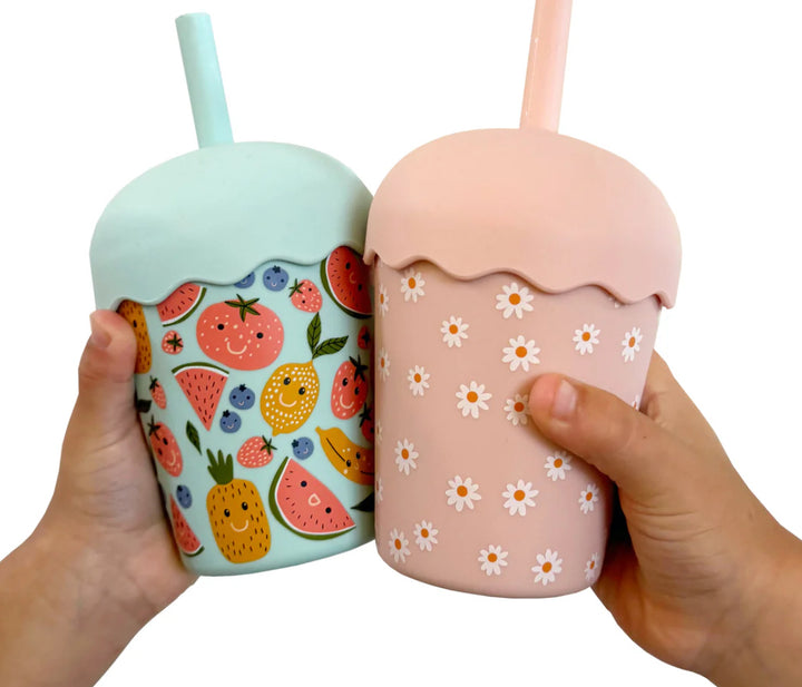 Happy Fruits Mini Smoothie Cup and Straw 200ml