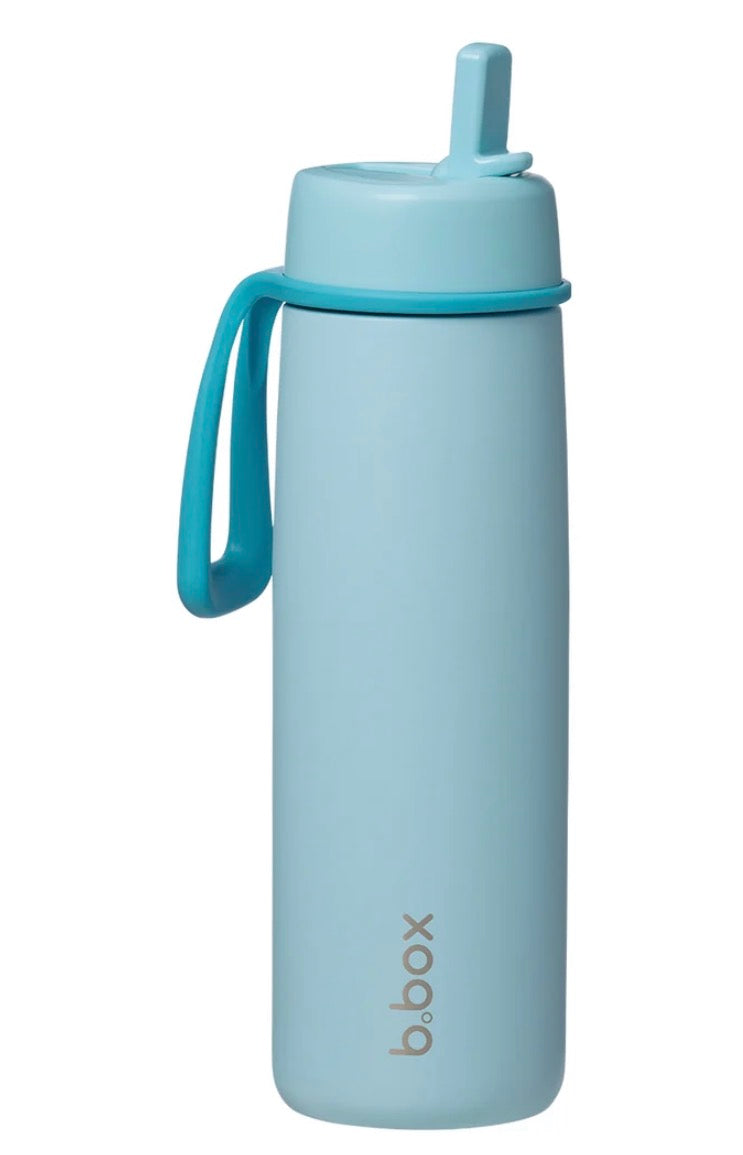 Insulated Flip Top 690ml Litre Bottle - Lagoon