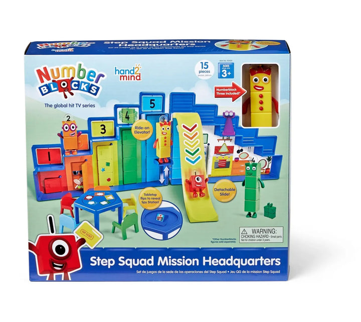 NUMBERBLOCKS® Step Squad Mission Headquarters