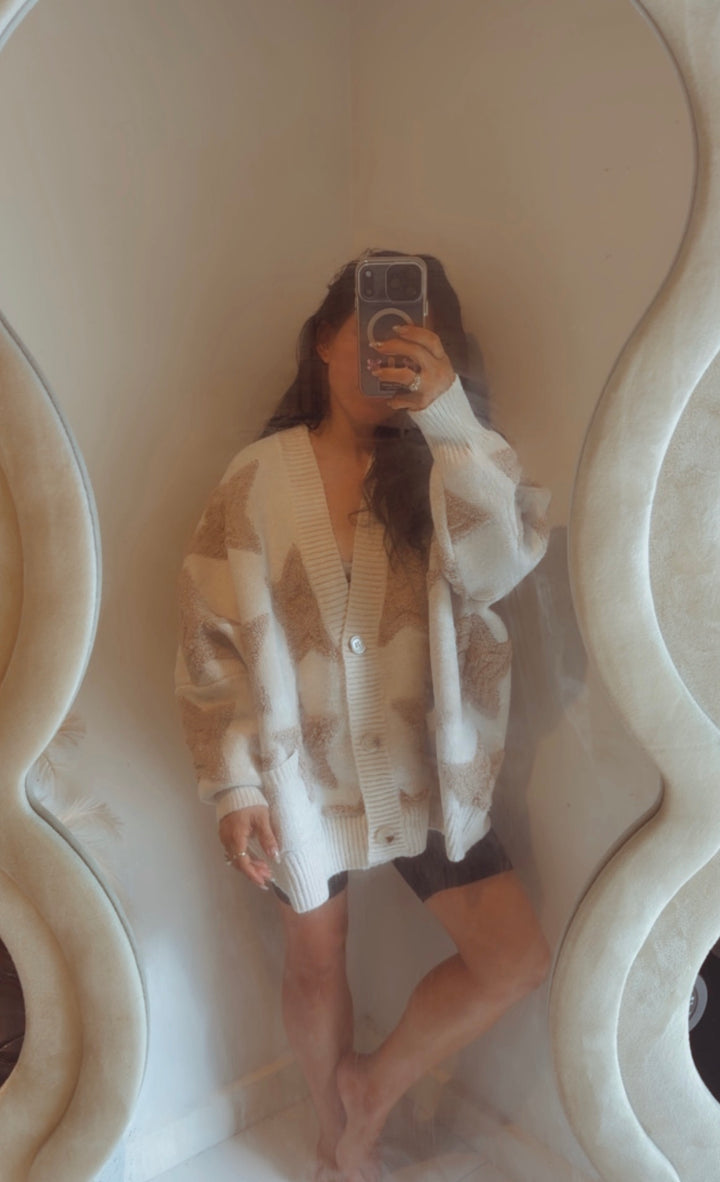 Starry love cardigan