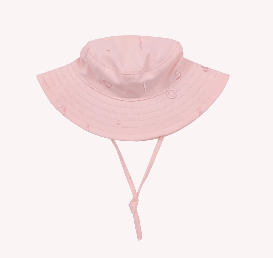 Soll Pattern Bucket Hat - Pink