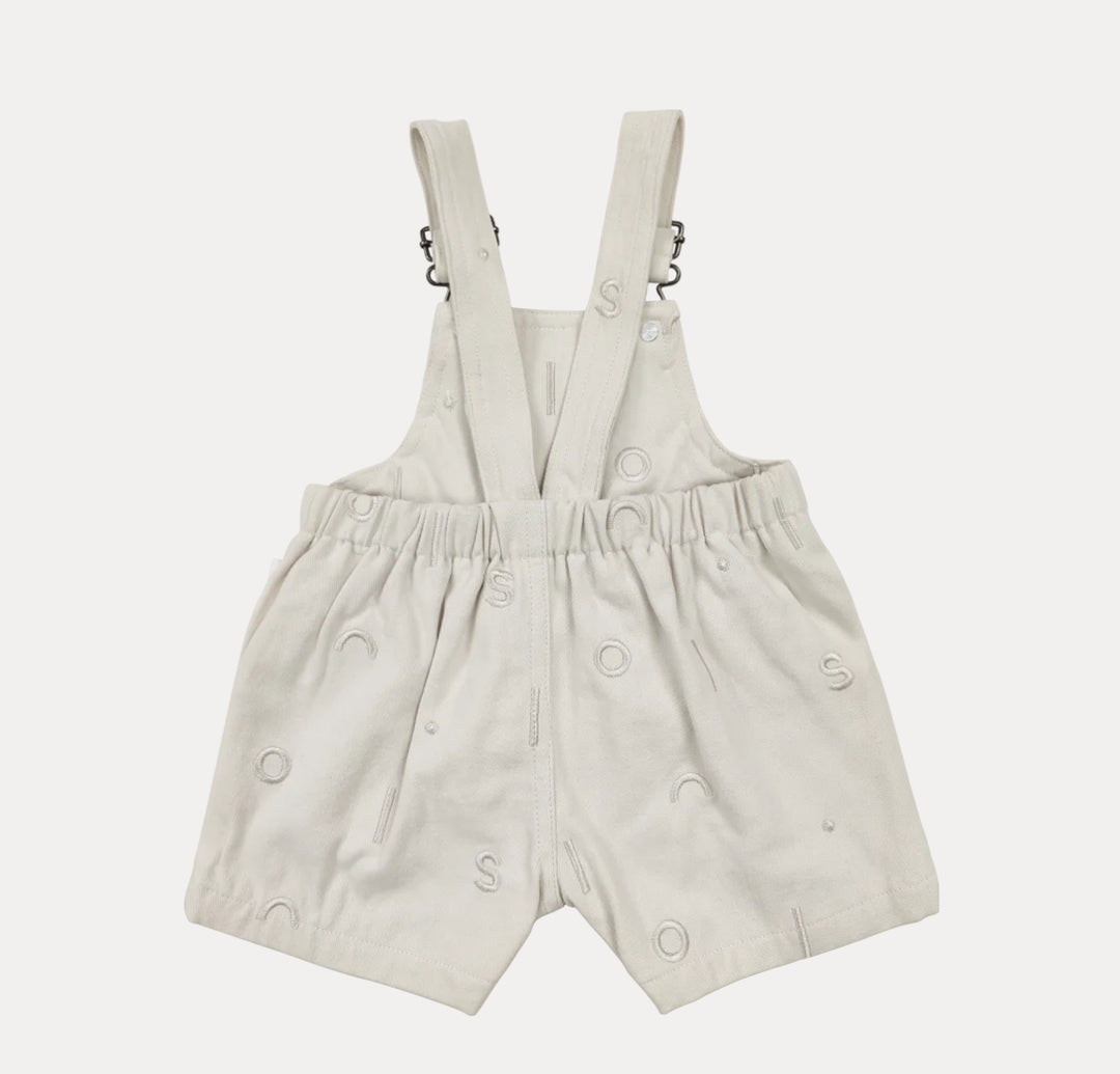 Soll Pattern Short Overall - Oat