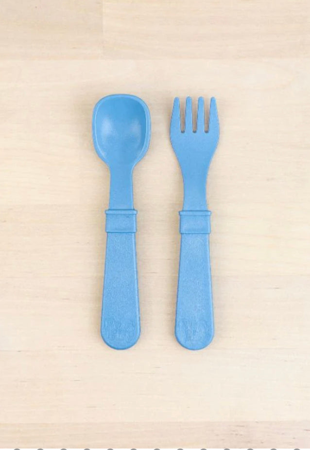Re-Play Fork and Spoon -Denim
