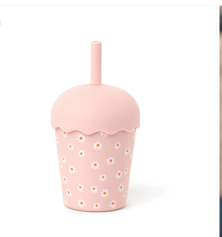 Daisy Mini Smoothie Cup and Straw 200ml ml