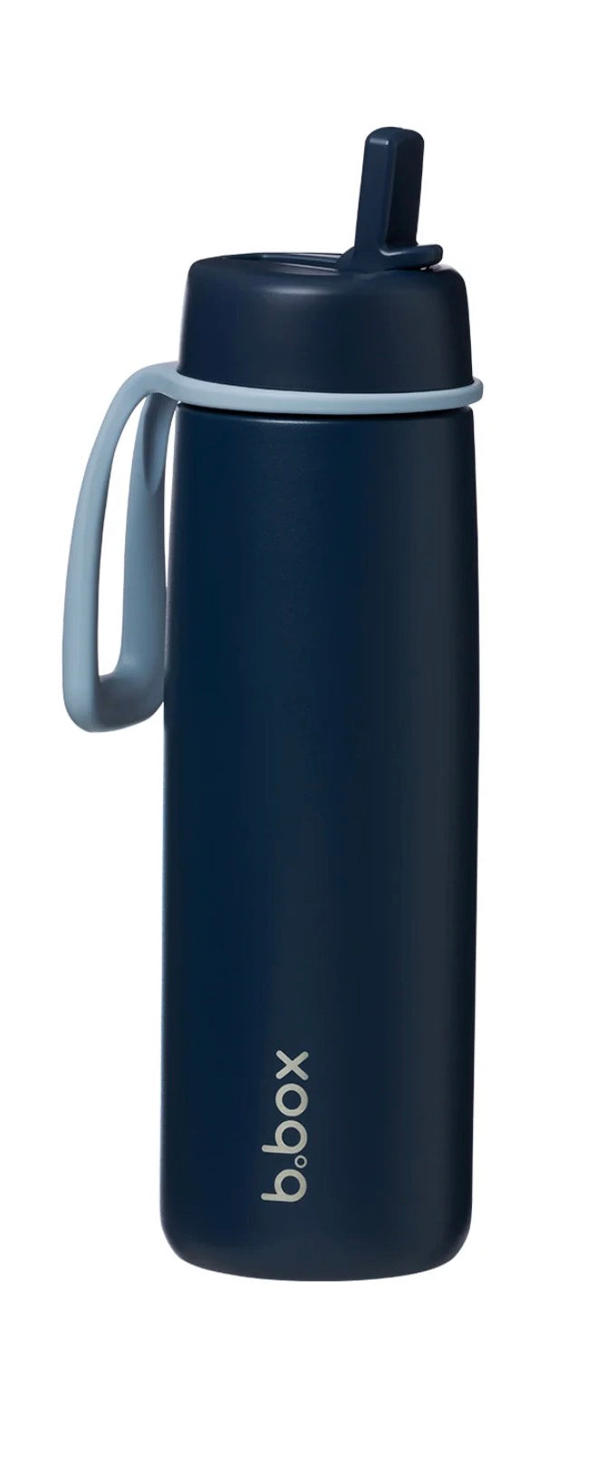 Insulated Flip Top 690ml Litre Bottle - Midnight