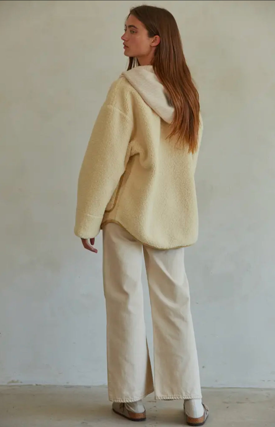 Cleo Fleece Lined Corduroy Jacket