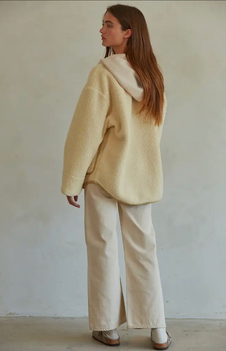 Cleo Fleece Lined Corduroy Jacket