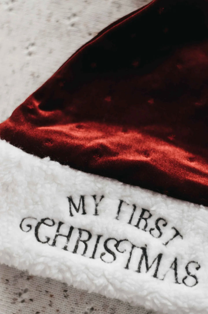 FIRST CHRISTMAS SANTA HAT