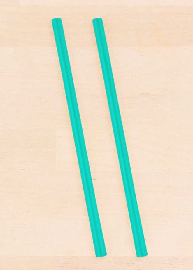 Re-Play Silicone Straw Teal