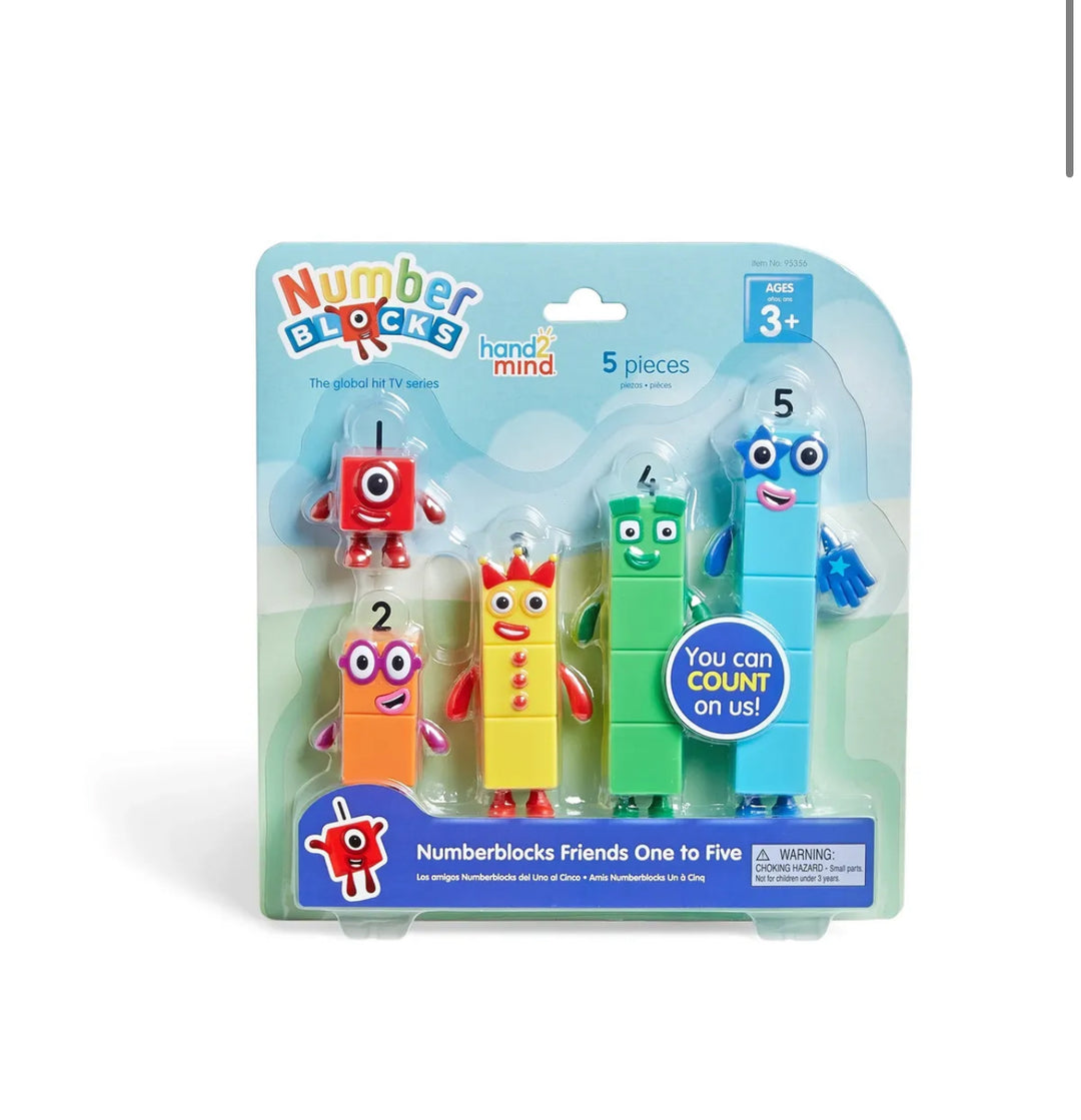 NUMBERBLOCKS Friends One to Five – Jelly Tot