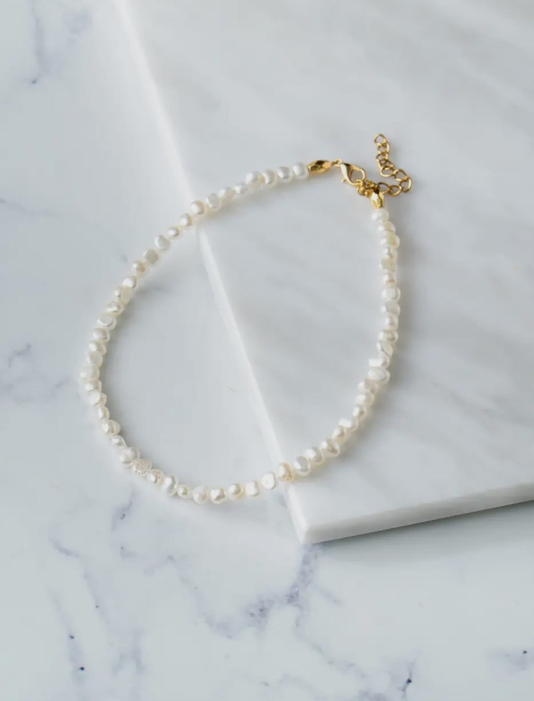 Small pearl necklace- 38cm