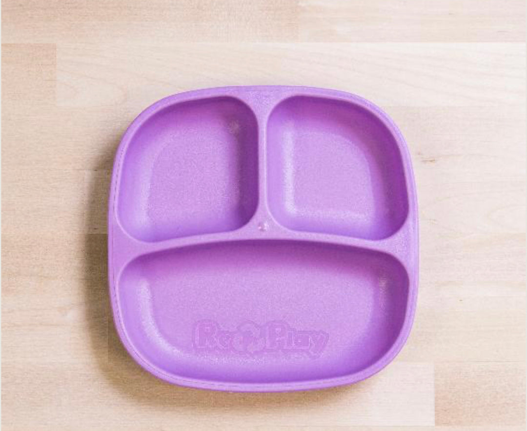 Re-Play Divided Plate  - Purple