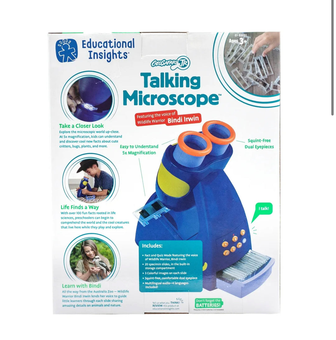 Geosafari® Jr Talking Microscope (featuring Bindi Irwin)