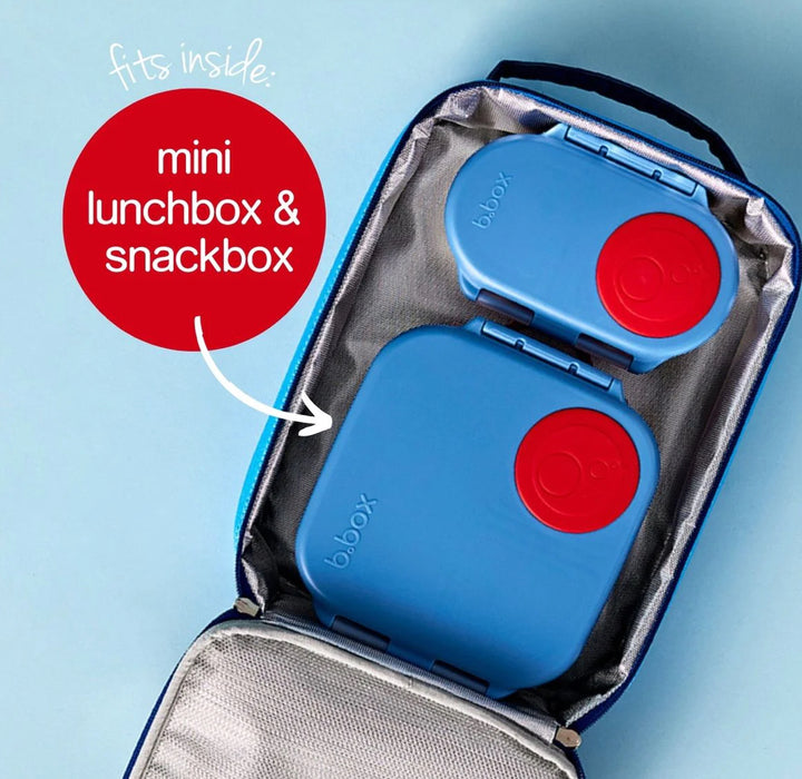 Insulated Lunch Bag Large- Deep Blue  Bbox