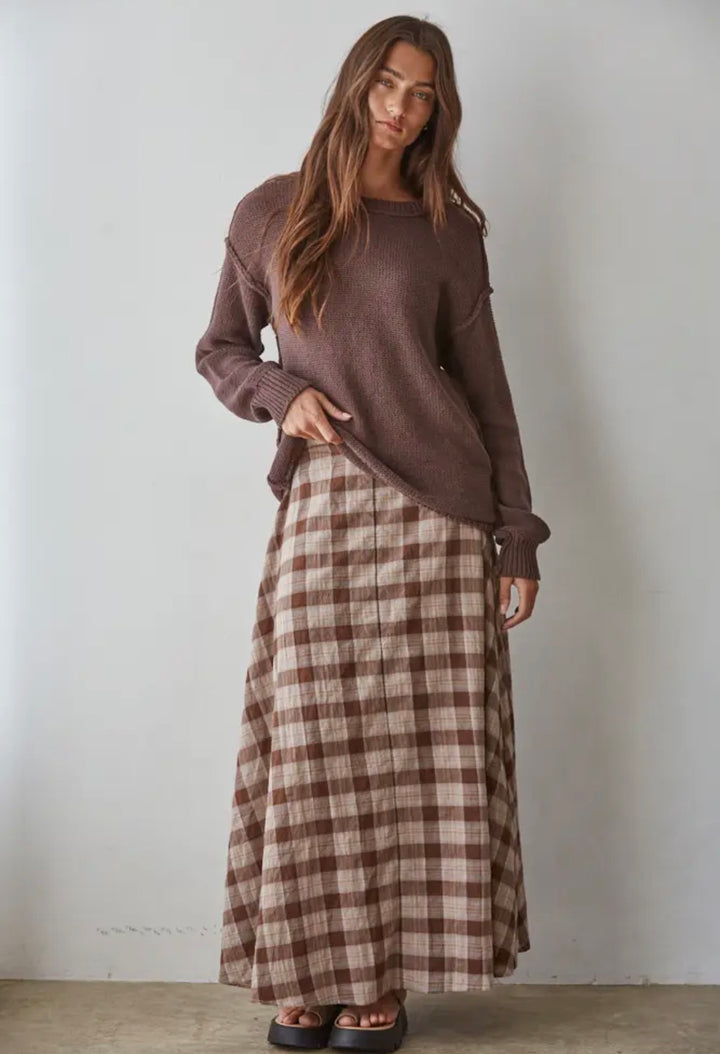 Chloe Chocolate Knit